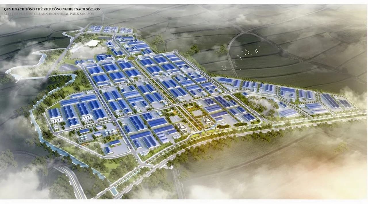 Khu công nghiệp sạch Sóc Sơn 324ha