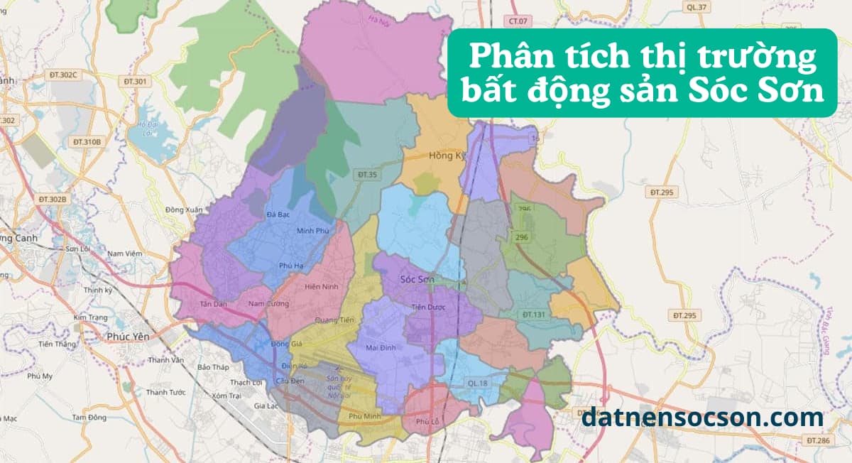 Phân tích thị trường bất động sản Sóc Sơn