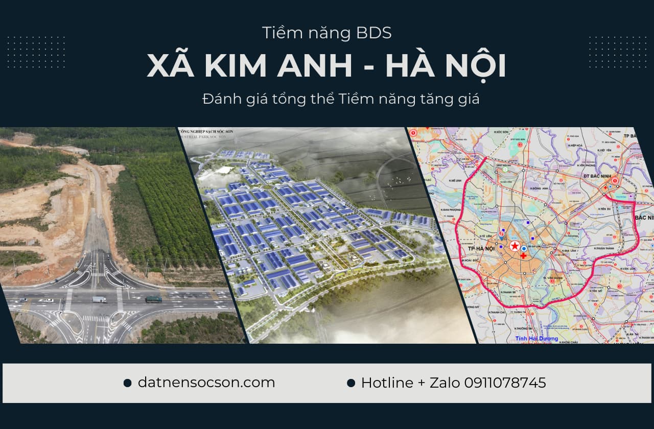 Đánh giá tổng thể Tiềm năng tăng giá xã kim anh, hà nội