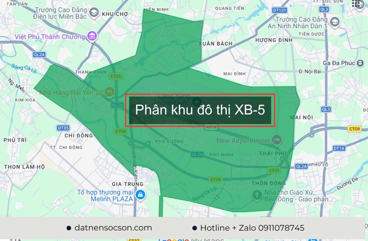 phân khu đô thị XB-5